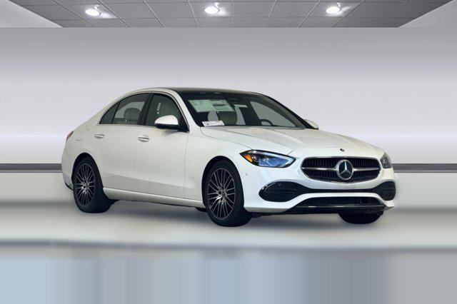 new 2025 Mercedes-Benz C-Class car, priced at $52,885