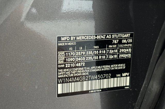 new 2026 Mercedes-Benz GLB 250 car, priced at $53,495