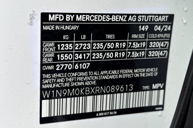 used 2024 Mercedes-Benz EQB 300 car, priced at $33,498