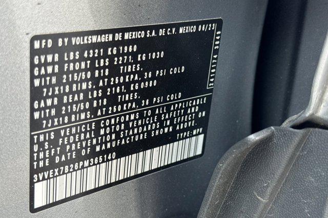 used 2023 Volkswagen Taos car, priced at $21,499