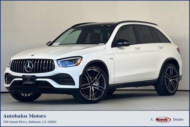 used 2022 Mercedes-Benz AMG GLC 43 car, priced at $36,999