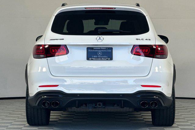 used 2022 Mercedes-Benz AMG GLC 43 car, priced at $36,999