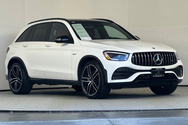 used 2022 Mercedes-Benz AMG GLC 43 car, priced at $36,999