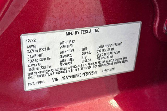 used 2023 Tesla Model Y car, priced at $32,998