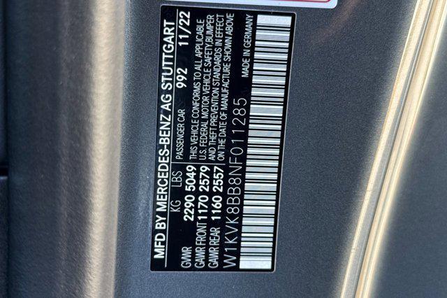 used 2022 Mercedes-Benz AMG SL 63 car, priced at $109,999