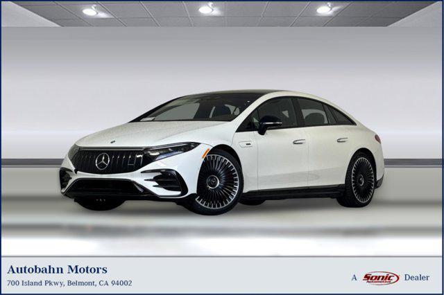 new 2025 Mercedes-Benz AMG EQS car, priced at $154,435