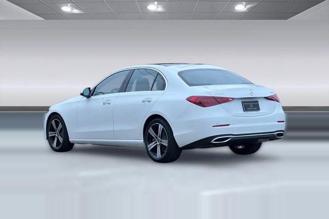 new 2025 Mercedes-Benz C-Class car, priced at $52,885