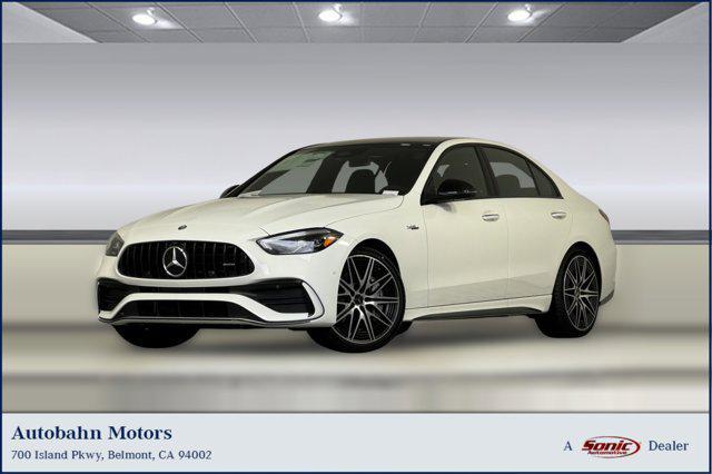 new 2026 Mercedes-Benz AMG C 43 car, priced at $70,180