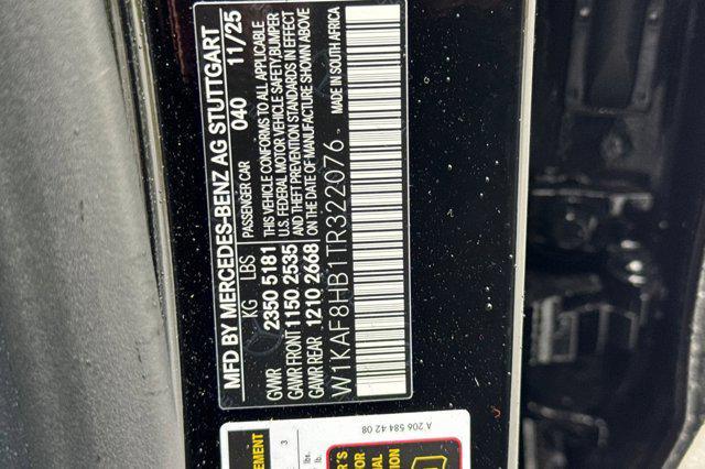 new 2026 Mercedes-Benz AMG C 43 car, priced at $70,280