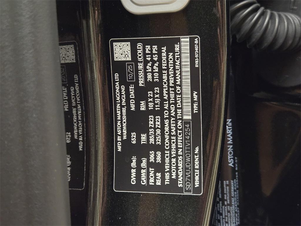 new 2026 Aston Martin DBX car, priced at $316,800