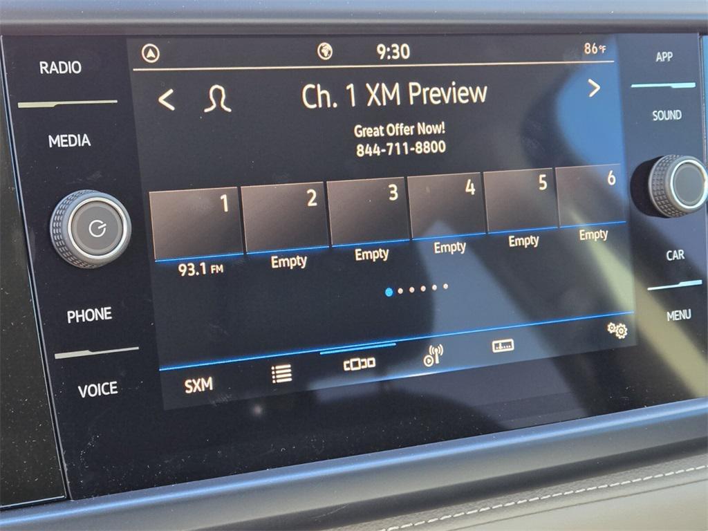 new 2024 Volkswagen Taos car, priced at $28,287