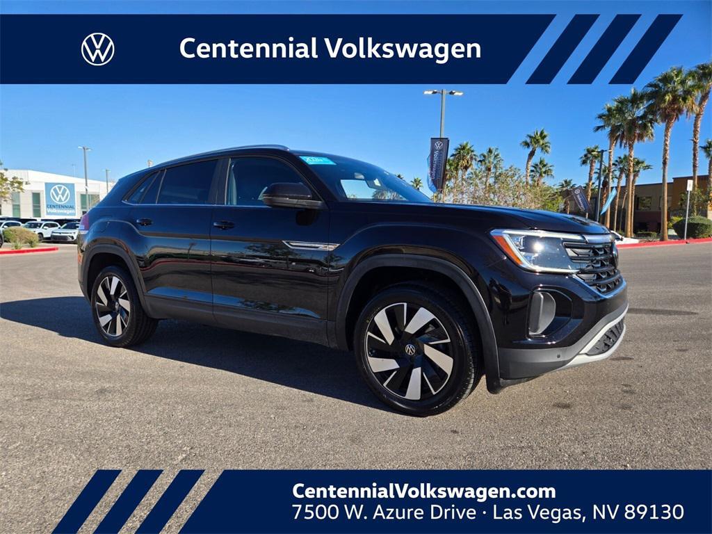 used 2024 Volkswagen Atlas Cross Sport car, priced at $27,987