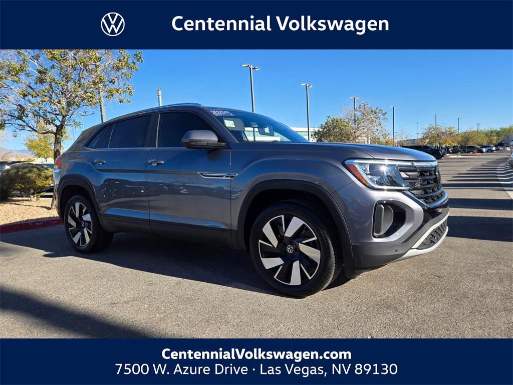 used 2025 Volkswagen Atlas Cross Sport car, priced at $35,987