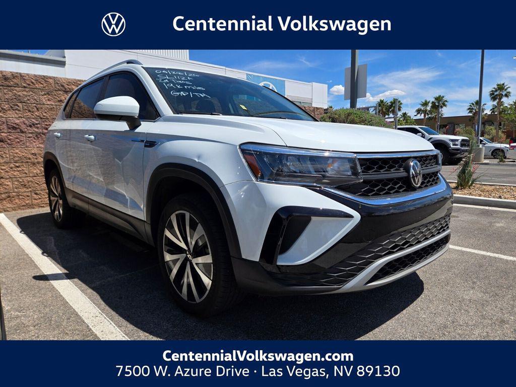 used 2024 Volkswagen Taos car, priced at $21,687