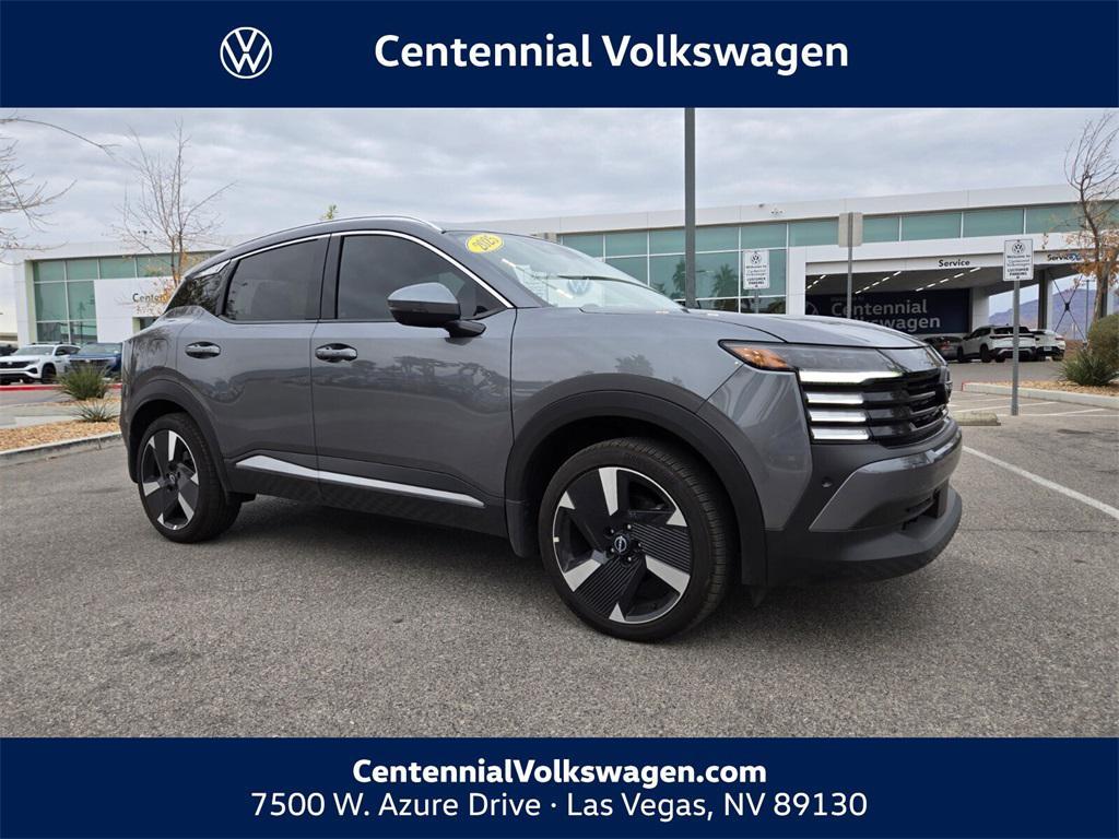 used 2025 Nissan Kicks car, priced at $23,588