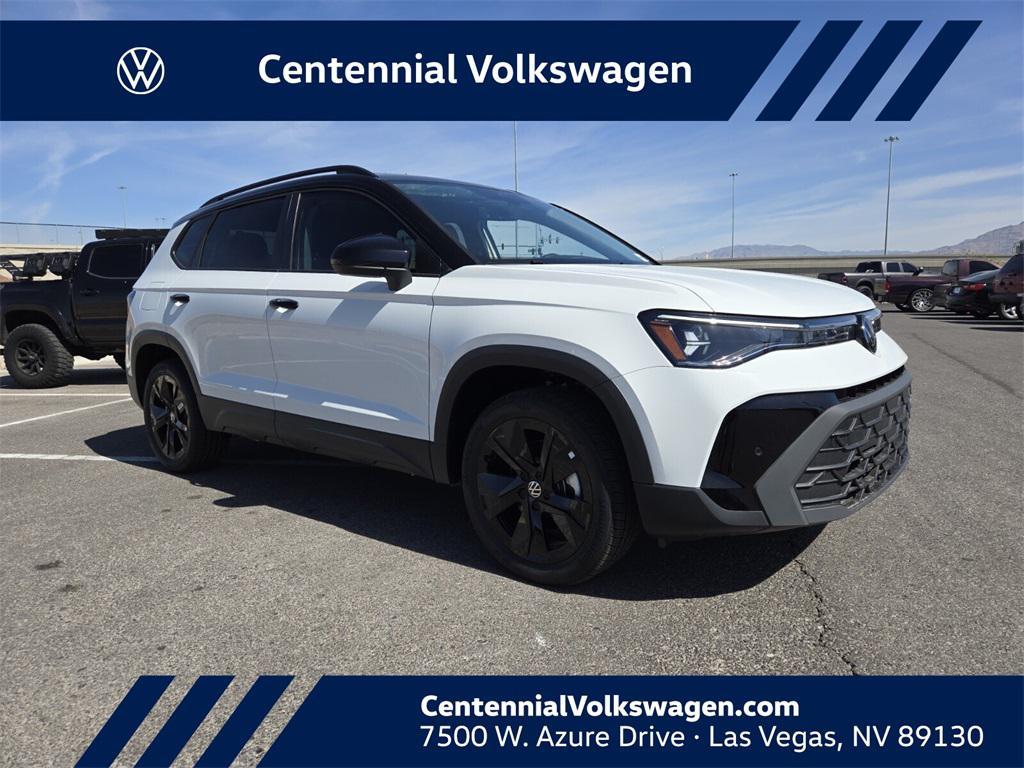 new 2025 Volkswagen Taos car, priced at $27,039