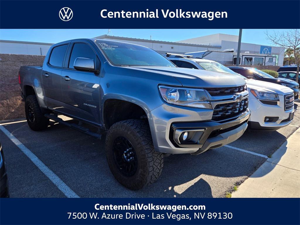 used 2021 Chevrolet Colorado car, priced at $25,988