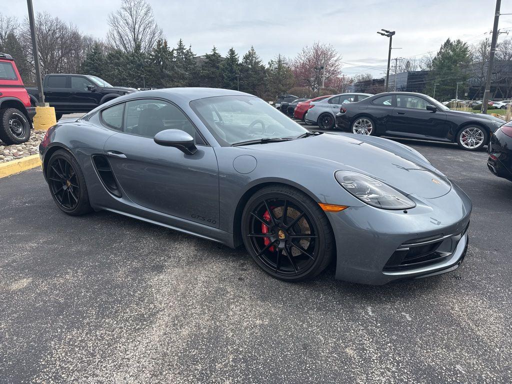 used 2025 Porsche 718 Cayman car, priced at $127,900