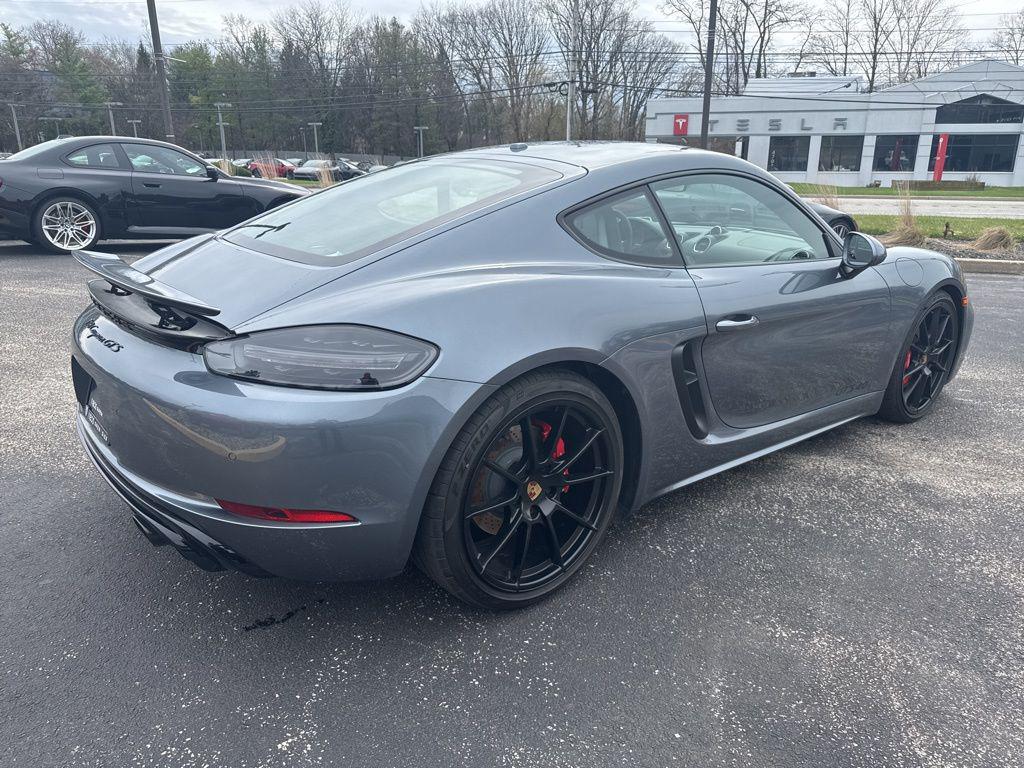 used 2025 Porsche 718 Cayman car, priced at $127,900