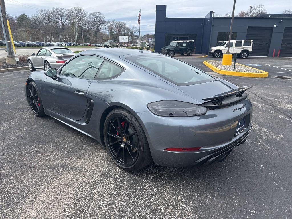 used 2025 Porsche 718 Cayman car, priced at $127,900