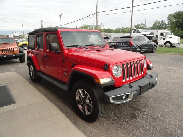 used 2018 Jeep Wrangler Unlimited car, priced at $20,875