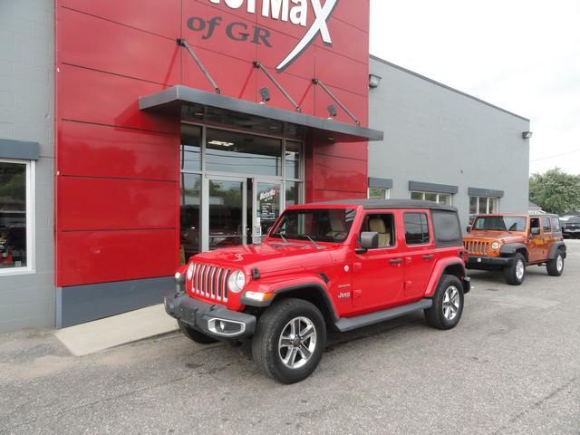 used 2018 Jeep Wrangler Unlimited car, priced at $20,875