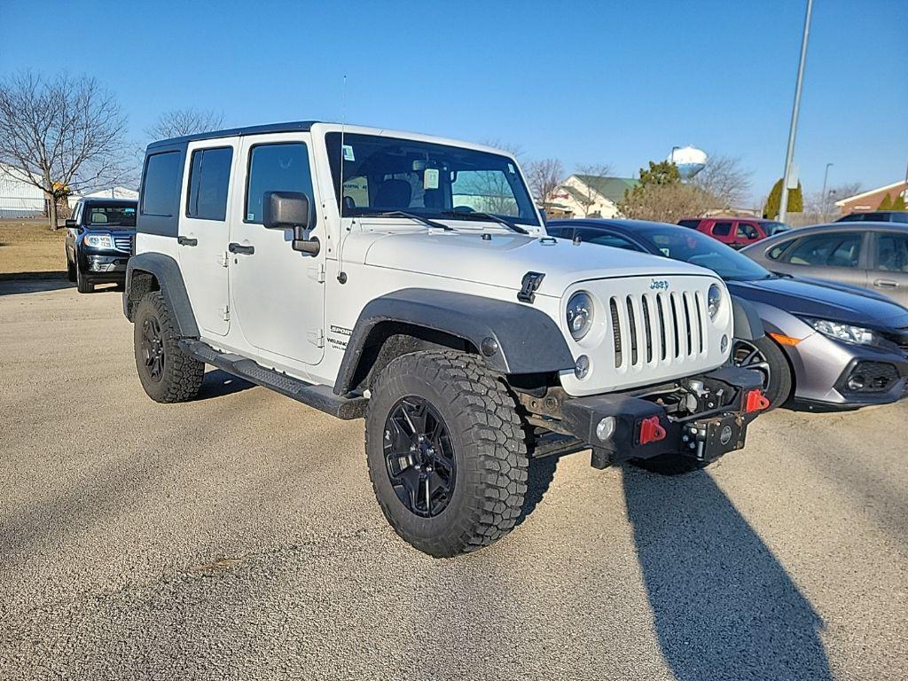 used 2014 Jeep Wrangler Unlimited car, priced at $13,705