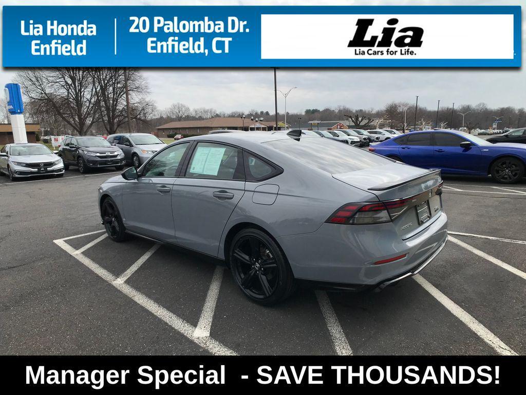 used 2024 Honda Accord Hybrid car, priced at $28,977