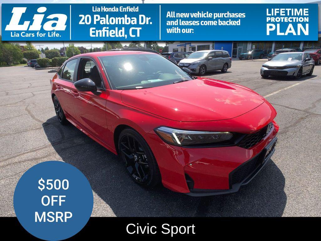 new 2026 Honda Civic car, priced at $27,890