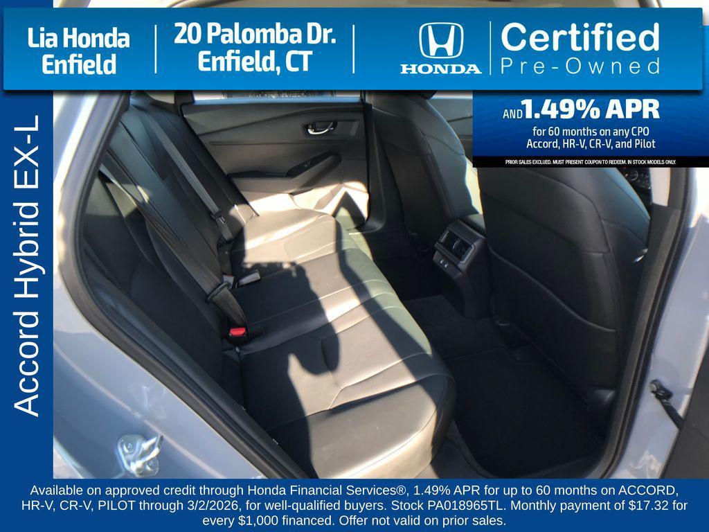 used 2023 Honda Accord Hybrid car, priced at $27,977