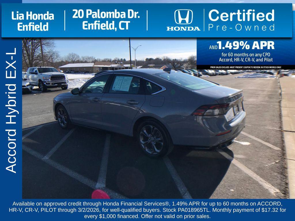 used 2023 Honda Accord Hybrid car, priced at $27,977