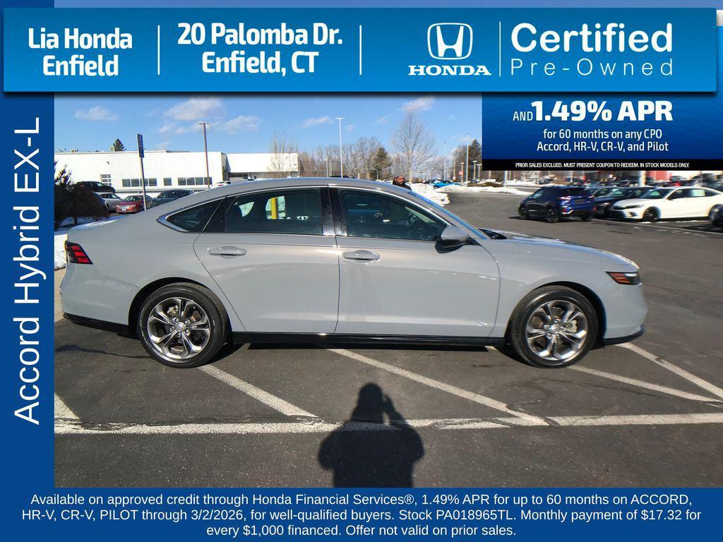 used 2023 Honda Accord Hybrid car, priced at $27,977