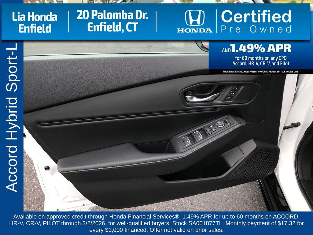 used 2025 Honda Accord Hybrid car, priced at $27,977
