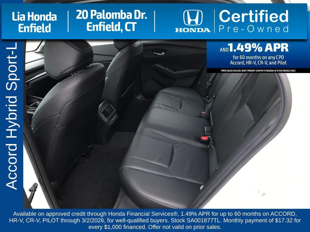 used 2025 Honda Accord Hybrid car, priced at $27,977