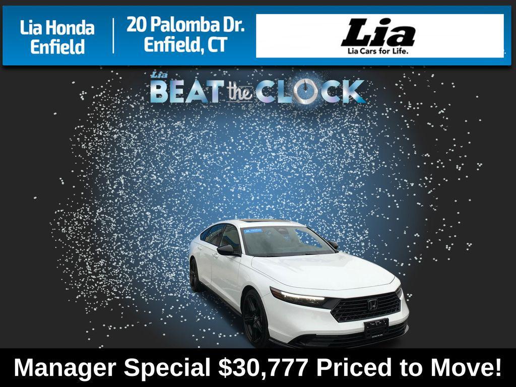 used 2025 Honda Accord Hybrid car, priced at $30,777