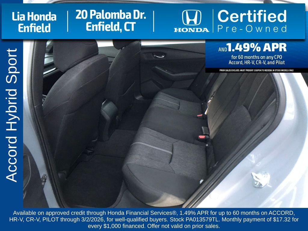used 2023 Honda Accord Hybrid car, priced at $25,977