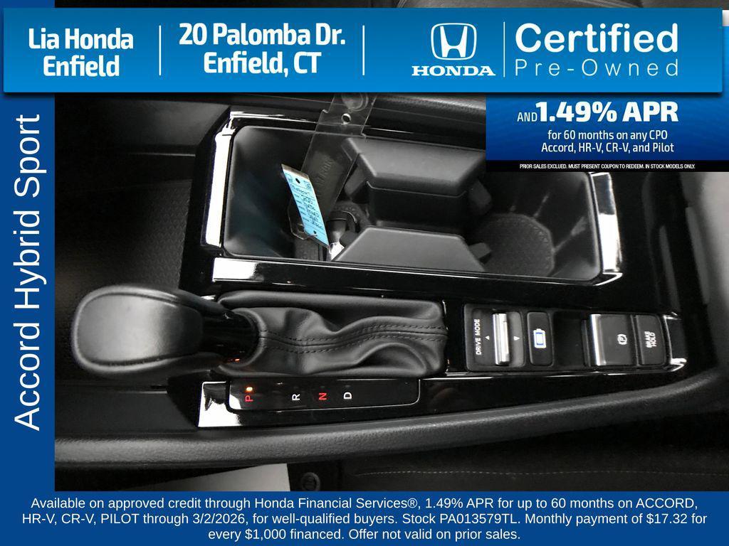 used 2023 Honda Accord Hybrid car, priced at $25,977