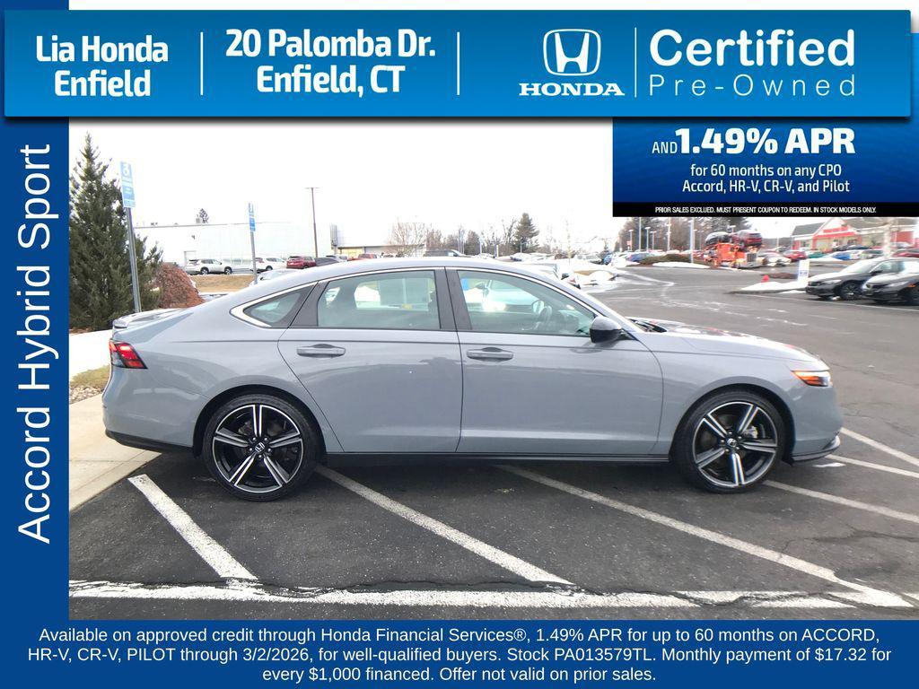 used 2023 Honda Accord Hybrid car, priced at $25,977