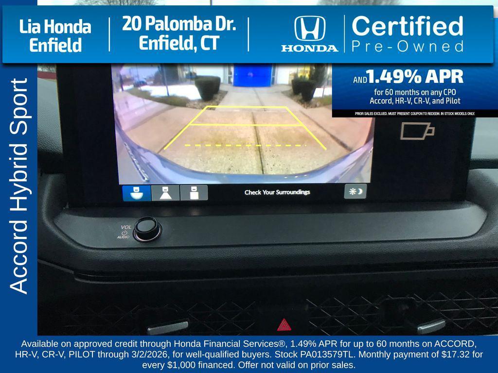 used 2023 Honda Accord Hybrid car, priced at $25,977