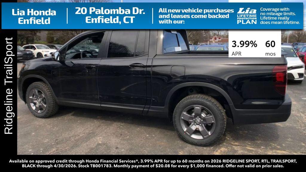 new 2026 Honda Ridgeline car, priced at $47,290