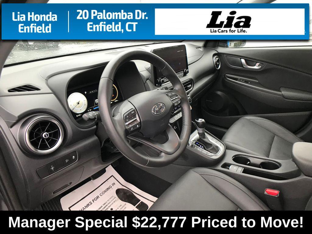 used 2023 Hyundai Kona car, priced at $22,777