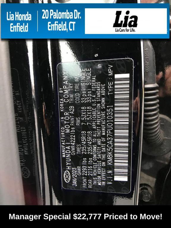 used 2023 Hyundai Kona car, priced at $22,777