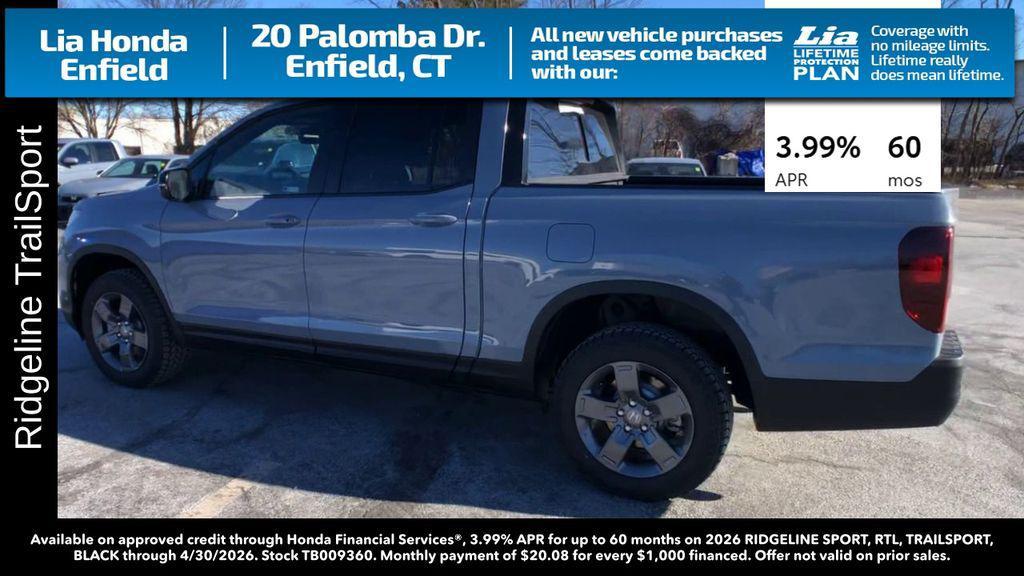 new 2026 Honda Ridgeline car, priced at $47,745