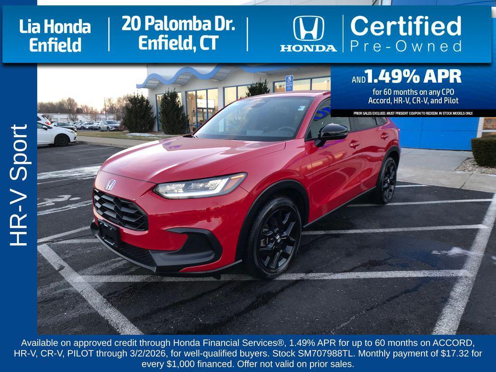 used 2025 Honda HR-V car, priced at $26,977