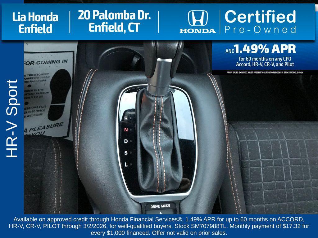 used 2025 Honda HR-V car, priced at $26,977