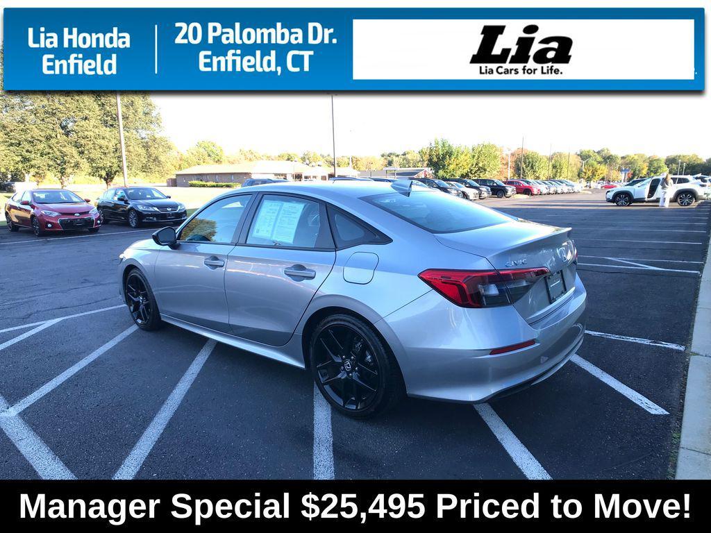 used 2024 Honda Civic car, priced at $25,495