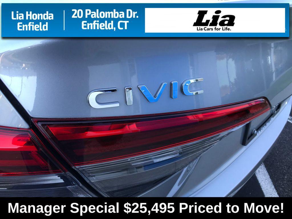 used 2024 Honda Civic car, priced at $25,495