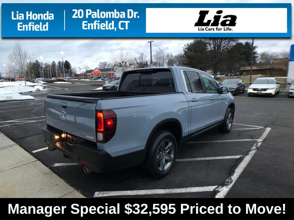 used 2023 Honda Ridgeline car, priced at $32,595