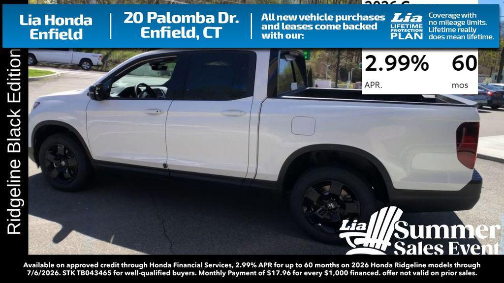 new 2026 Honda Ridgeline car, priced at $49,345