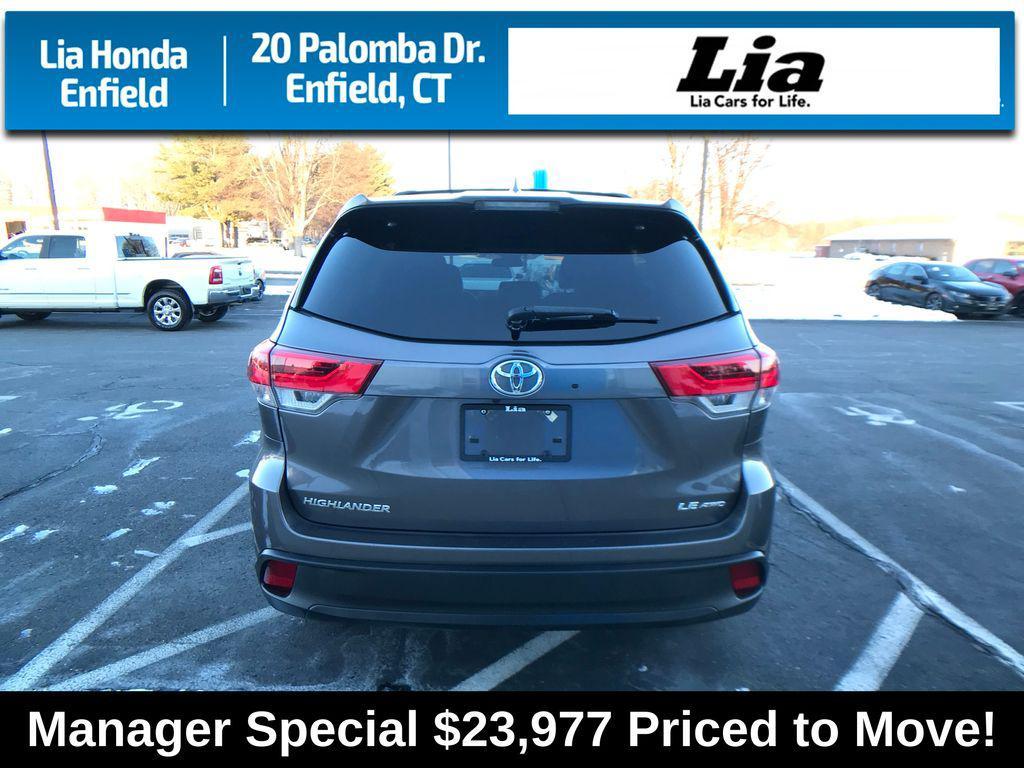 used 2019 Toyota Highlander car, priced at $23,977